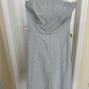 Banana Republic cotton seersucker dress